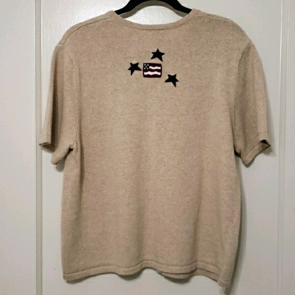 croft & barrow patriotic cotton cardigan Size XL - Picture 5 of 10